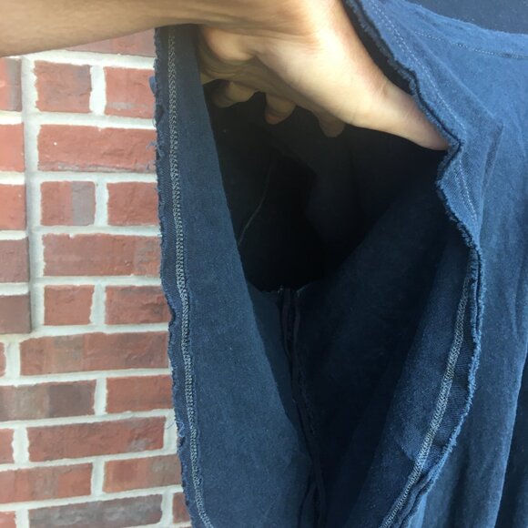 Urban Outfitters + We The Free Oversized Top Small Black Flowy Open Back Boho - Picture 2 of 9